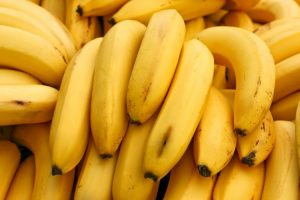 Potassio in quantità nelle banane