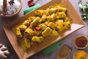 curry pollo