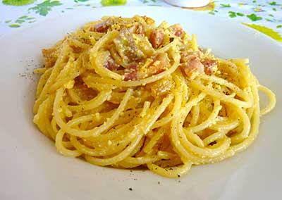 pasta alla carbonara